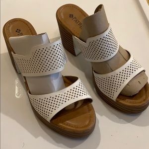 Patrizia by Spring Step lightweight white sandals